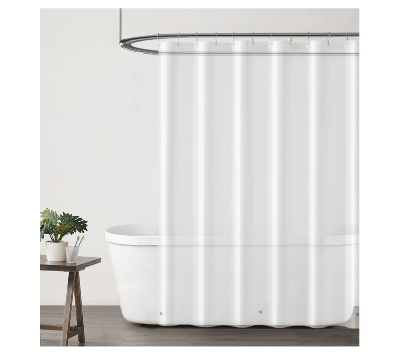 Truly Calm Embossed Fabric 70x72 Shower Liner — View 7