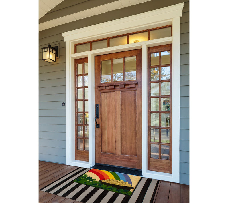 Design Imports Pot Of Gold Glitter 18" x 30" Doormat — View 7