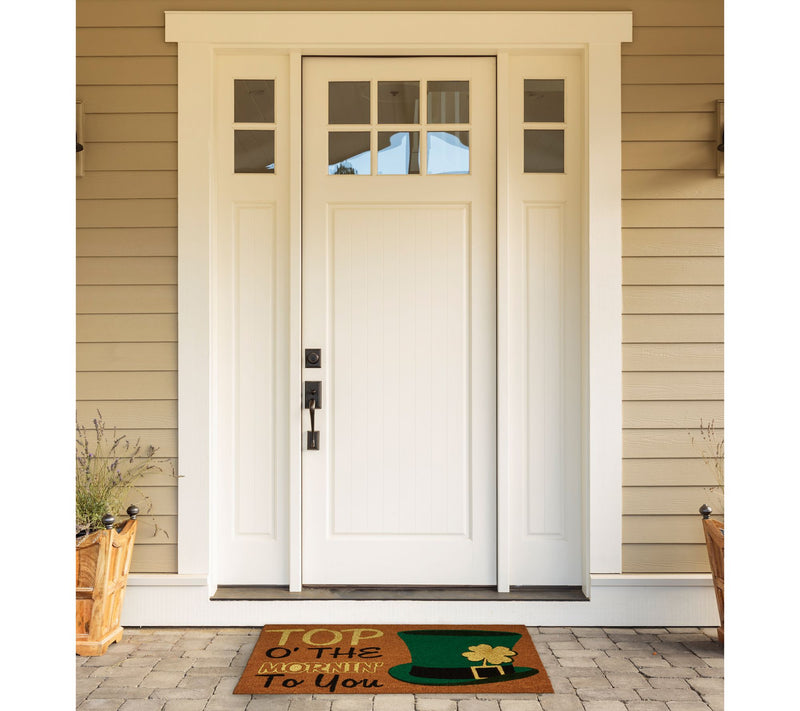 Design Imports Top O' The Mornin' To You! 18" x 30" Doormat — View 5