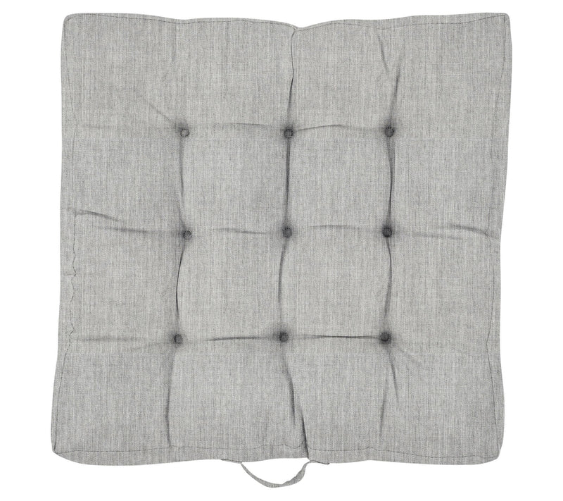 Sorra Home 24" Square Sunbrella Floor Pillow wi th Handle — View 9