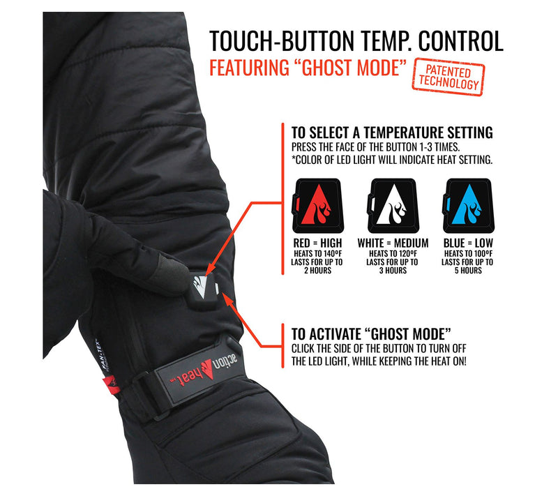 ActionHeat 5V Women's Slim-Fit Fleece Heated Glves — View 9
