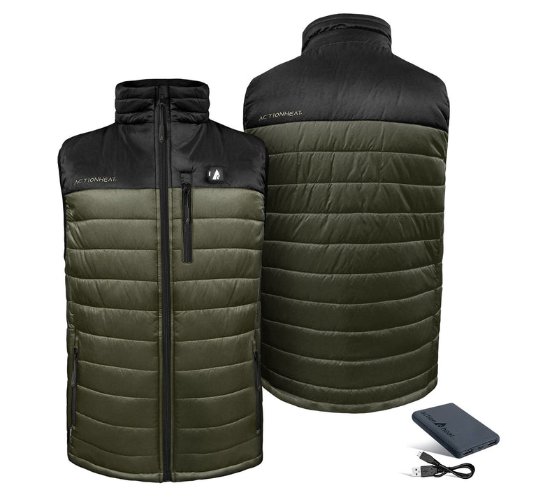 ActionHeat 5V Men's Poconos Battery Heated Puffer Jacket — View 5
