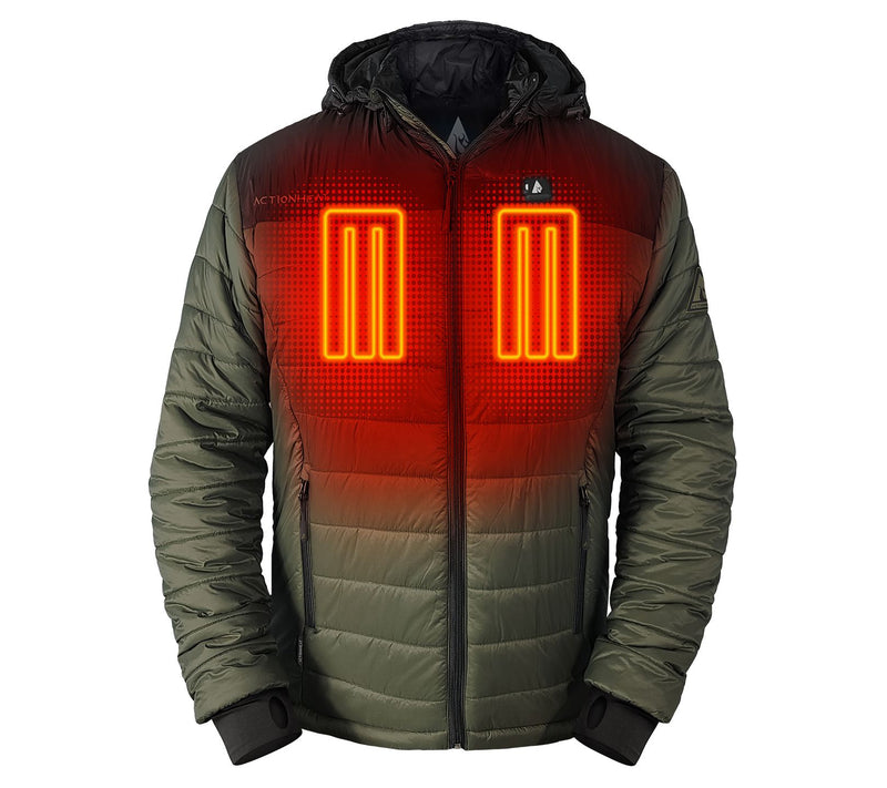ActionHeat 5V Men's Poconos Battery Heated Puffer Jacket — View 4
