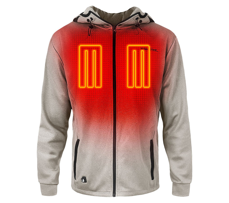 ActionHeat 5V Men's Battery Heated Slim Fit Hooie — View 6