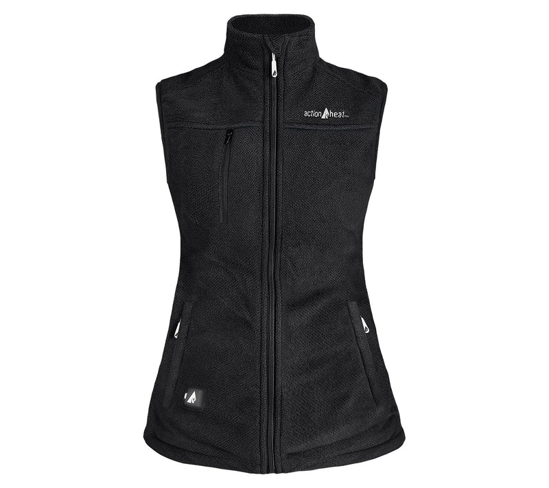 ActionHeat 5V Women's Battery Heated Performance Fleece Vest — View 5