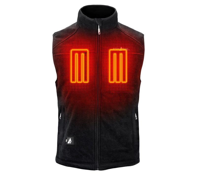 ActionHeat 5V Men's Battery Heated PerformanceFleece Vest — View 3