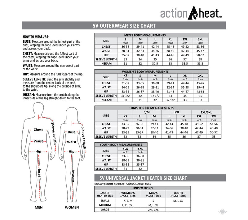 ActionHeat 5V Men's Battery Heated PerformanceFleece Vest — View 10
