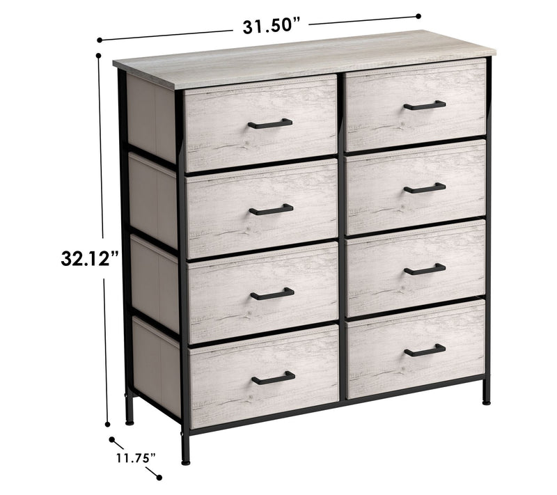 Sorbus 8-Drawer Fabric Dresser for Bedroom and More — View 8