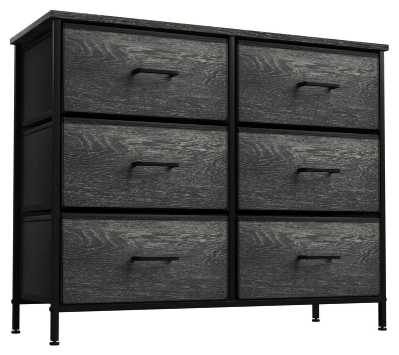Sorbus Dresser with 6 Faux Wood Drawers — View 5
