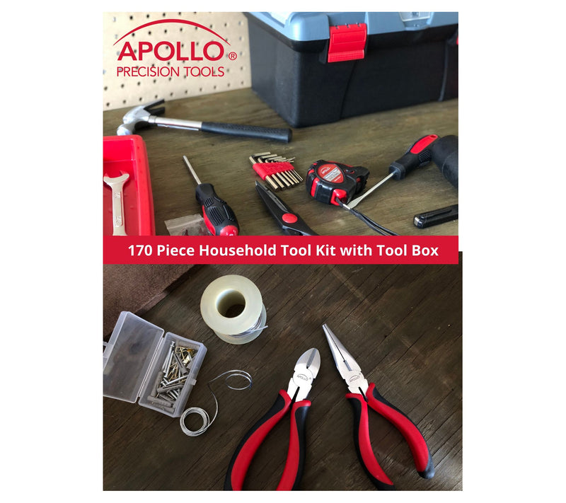 Apollo Tools 170-Piece Household Tool Kit — View 7