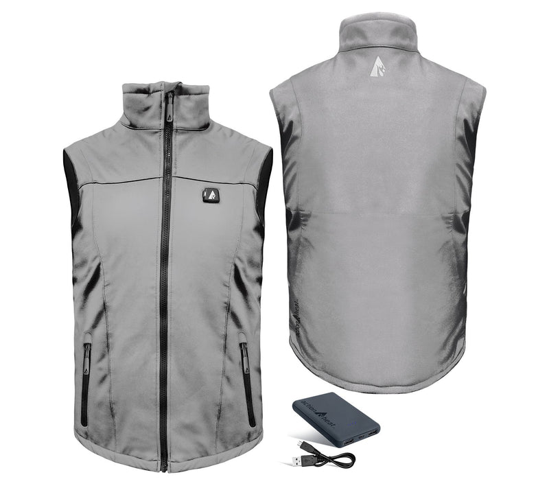 ActionHeat Men's 5V Battery Heated Softshell Vet — View 5