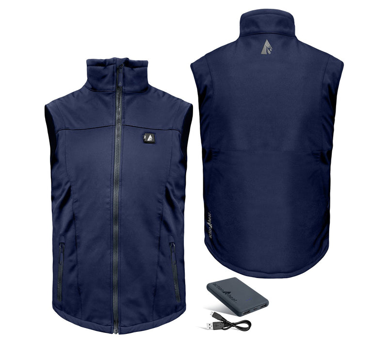 ActionHeat Men's 5V Battery Heated Softshell Vet — View 7