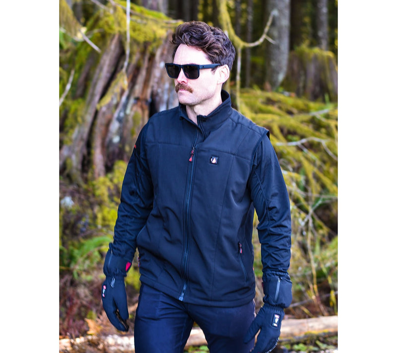 ActionHeat Men's 5V Battery Heated Softshell Vet — View 11