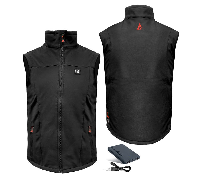 ActionHeat Men's 5V Battery Heated Softshell Vet — Main view