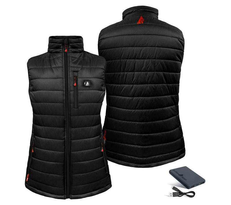 ActionHeat Women's 5V Battery Heated Puffer Ves — View 3