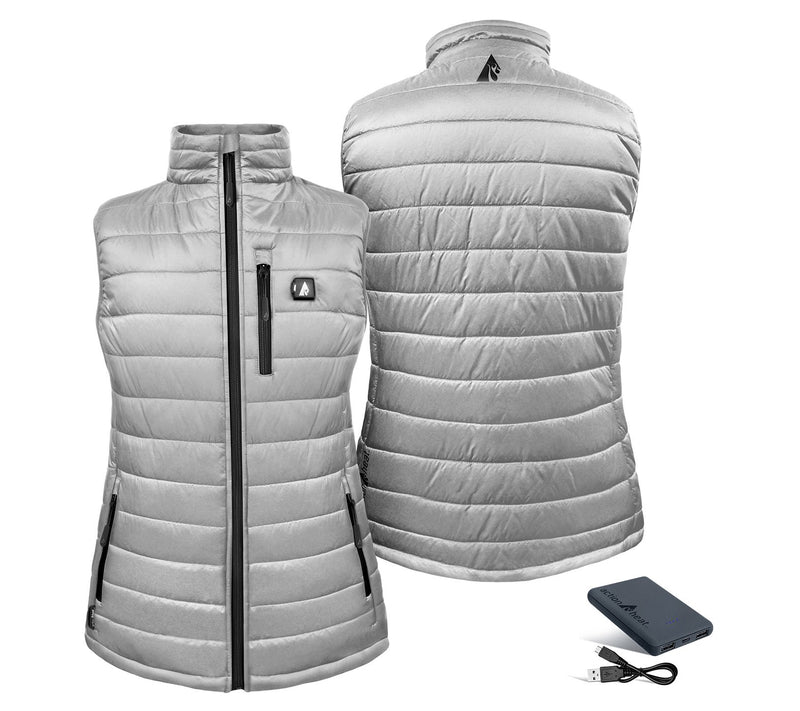 ActionHeat Women's 5V Battery Heated Puffer Ves — View 5