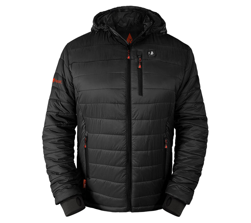 ActionHeat Men's 5V Battery Heated Puffer JackeW/ Hood — View 6