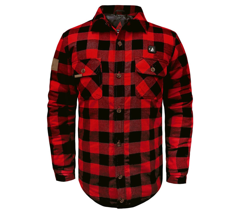ActionHeat 5V Battery Heated Flannel Work Shirt — View 6