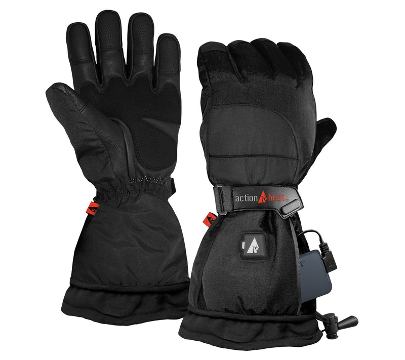 ActionHeat Men's 5V Battery Heated Snow Gloves — Main view