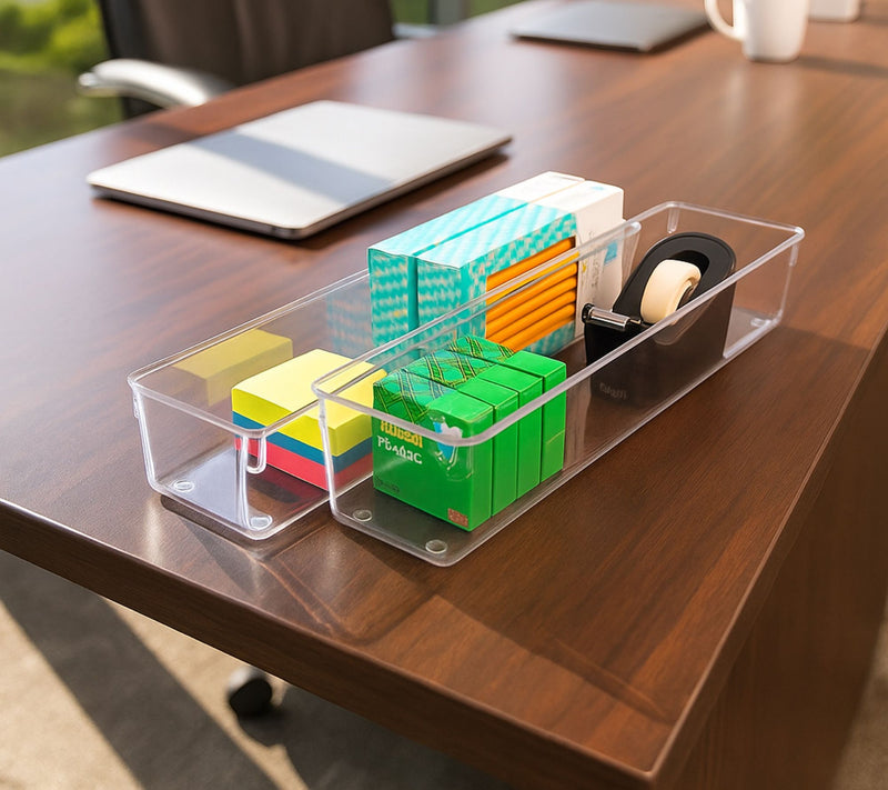 Sorbus Clear Drawer Organizer 2 Pack — View 5