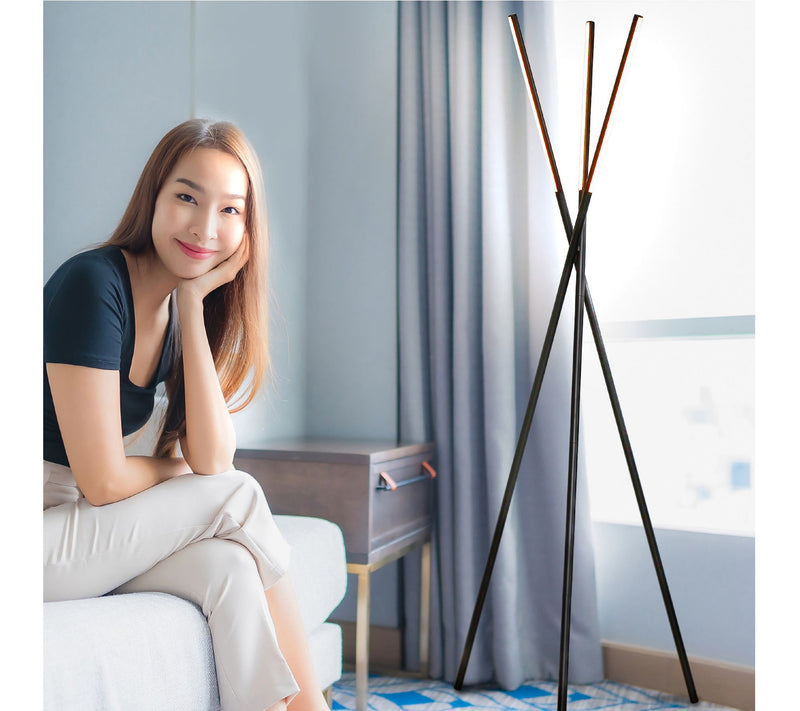 Brightech Stix 60" LED Tripod Floor Lamp — View 11