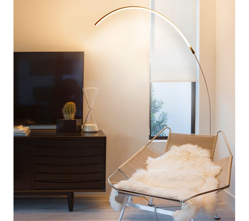 Brightech Sparq Arc 67"H LED Arc Floor Lamp — View 10