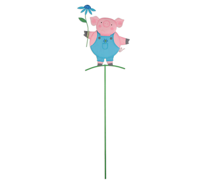 Sunset Vista Designs Country Gardens Dixie the Pig, Plant Pick — Main view