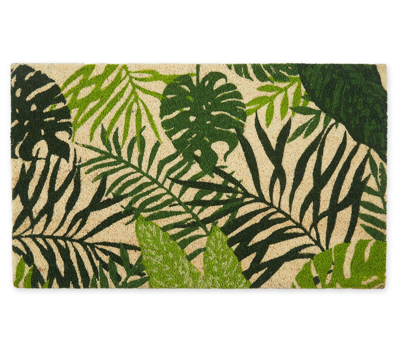 Design Imports Tropical Fronds 17" x 29" Doorma t — View 3