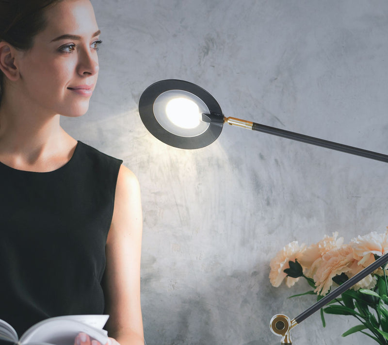 Brightech Sage 2 in 1 68 in. LED Reading Floornd Table Lamp — View 8