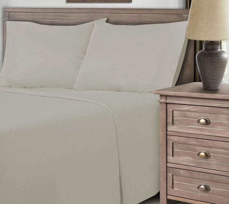 Superior Solid Cotton Blend Sheet Set, Olympic — View 13