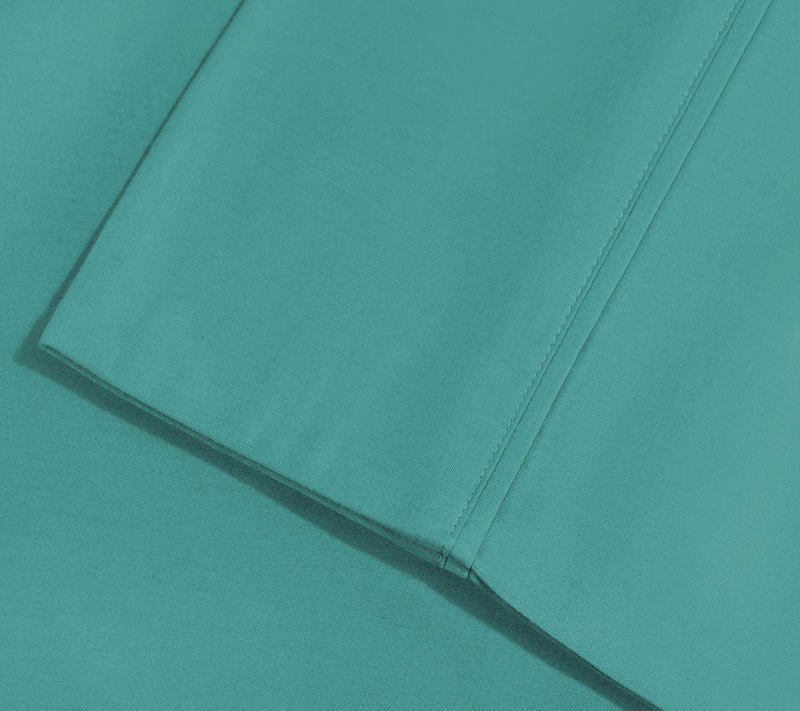 Superior Solid 600 Thread Count Cotton Blend Shet Set, Queen — View 18