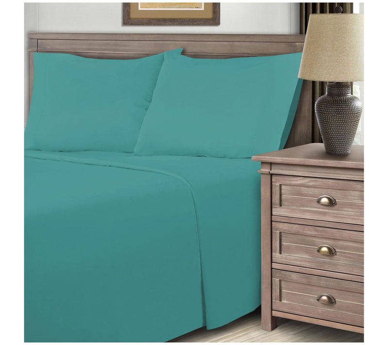 Superior Solid 600 Thread Count Cotton Blend Shet Set, Full — View 17
