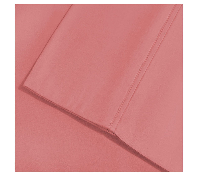 Superior Solid 600 Thread Count Cotton Blend Shet Set, Twin — View 18