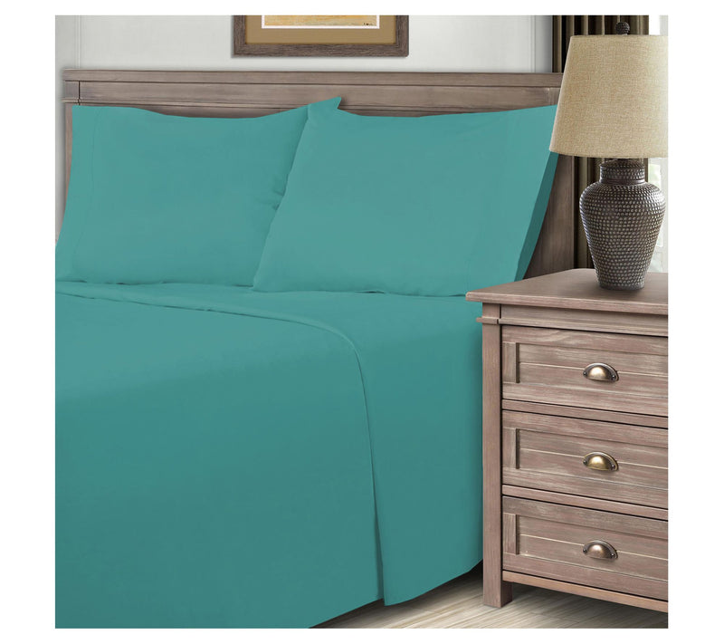 Superior Solid 600 Thread Count Cotton Blend Shet, Split King — View 19