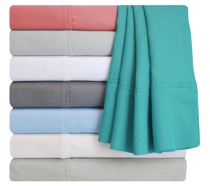 Superior Solid 600 Thread Count Cotton Blend Shet, Split King — View 24