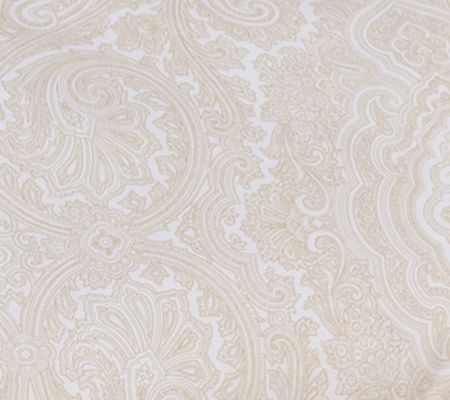 Superior Paisley Cotton and Polyester Blend Shet Set, Full — View 12