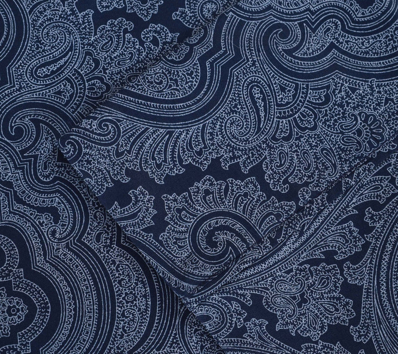 Superior Paisley Cotton and Polyester Blend Shet Set, Full — View 20