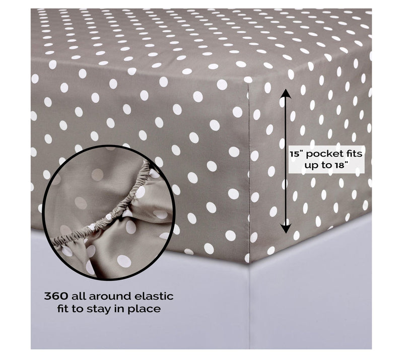 Superior 600 ThreadCount CottonBlend Polka DotXL — View 18