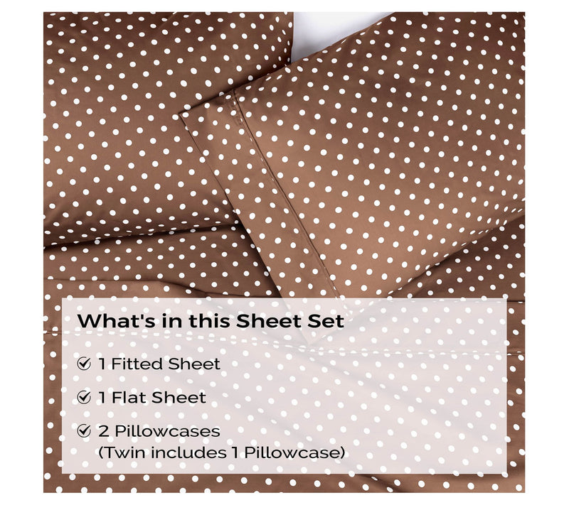 Superior 600 Thread Count Cotton Blend Polka DoSheets, Full — View 22