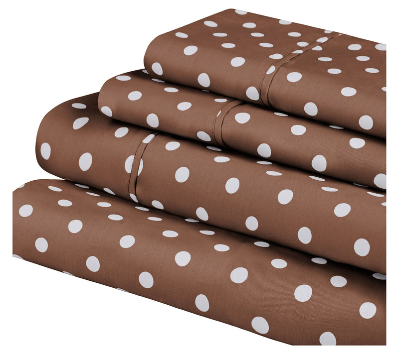 Superior 600 Thread Count Cotton Blend Polka DoSheets, Full — View 20