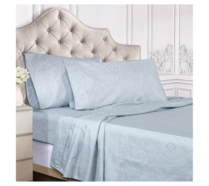 Superior Paisley Cotton Polyester Blend Sheet,g — Main view