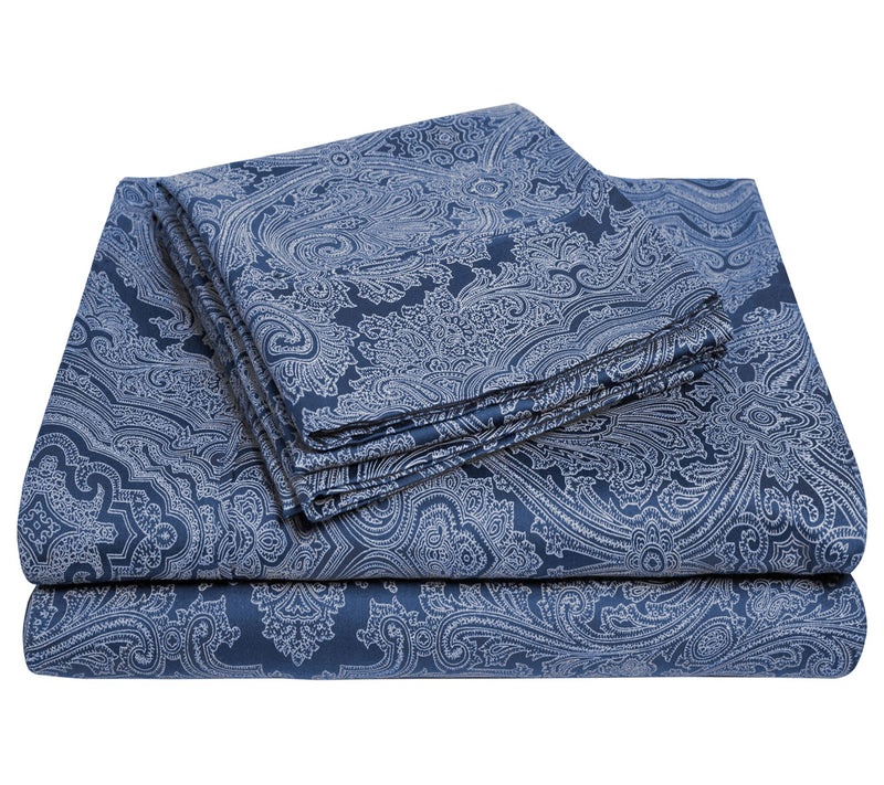 Superior Paisley Cotton Polyester Blend Sheet,g — View 24