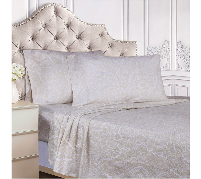 Superior Paisley Cotton Polyester Blend Sheet,g — View 19