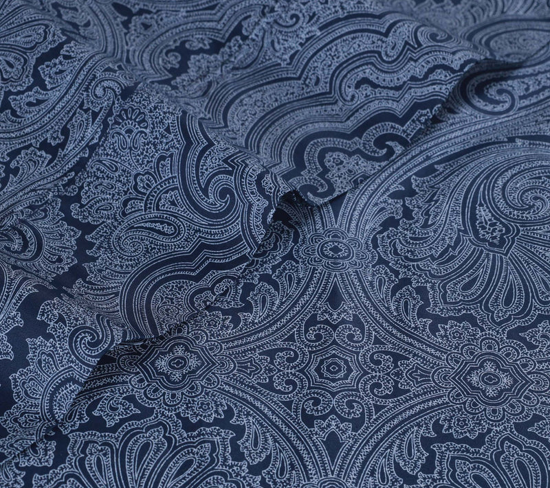 Superior Paisley Cotton and Polyester Blend Shet Set, Twin XL — View 21