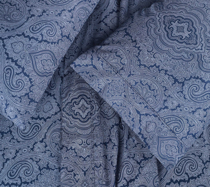 Superior Paisley Cotton and Polyester Blend Shet Set, Twin XL — View 24