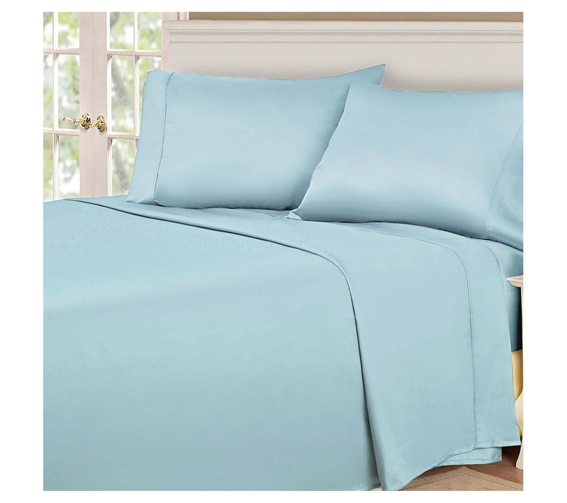Superior 530-Thread Count Solid Egyptian Cottonheets, Queen — View 19