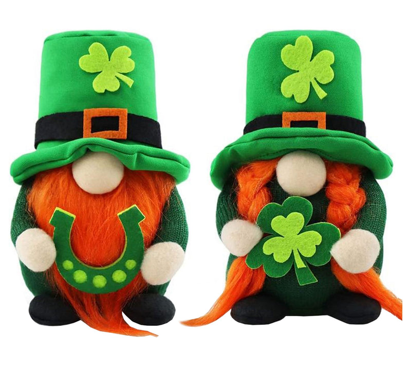 Santa's Workshop, Inc. 14" S/2 Irish Gnomes — View 3