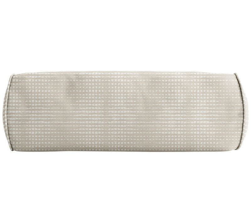 Sorra Home Outdura Moonbeam Bolster Pillow 20 in x 8 in x 8 in — View 3