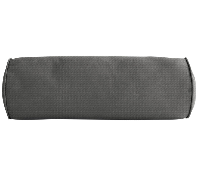 Sorra Home Outdura Steel Bolster Pillow 20 in x8 in x 8 in — Main view