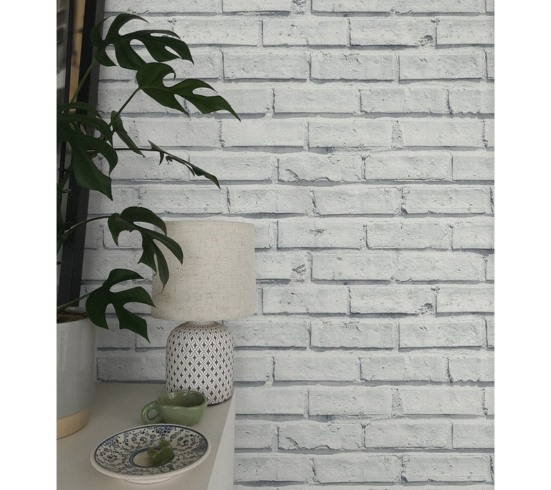 Arthouse Faux-Brick Peel-and-Stick Wallpaper — View 5